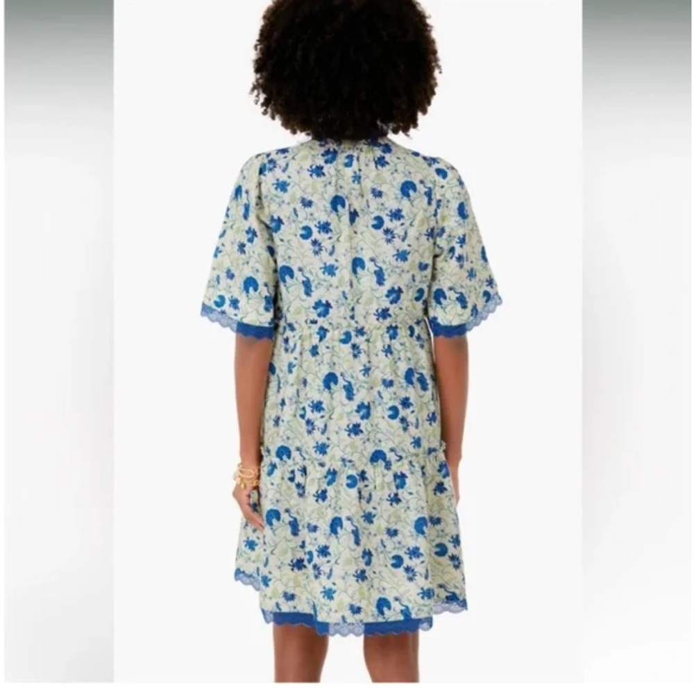 Tuckernuck Bluebird Melody Crawford Linen Blend Mini Dress XS New NWT - Picture 3 of 12